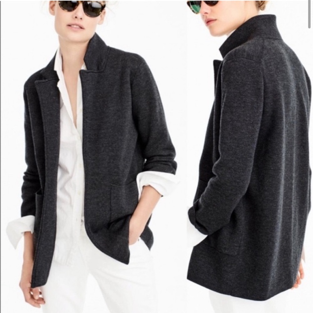 Sophie Open Front Sweater Blazer by J. Crew